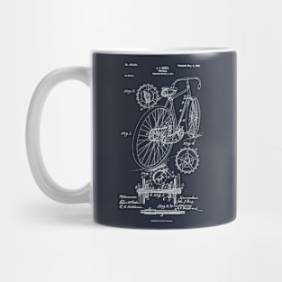 Bicycle Patent 1899 Mug